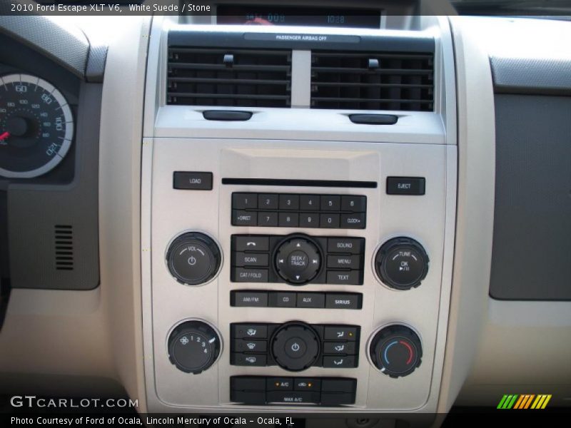 White Suede / Stone 2010 Ford Escape XLT V6