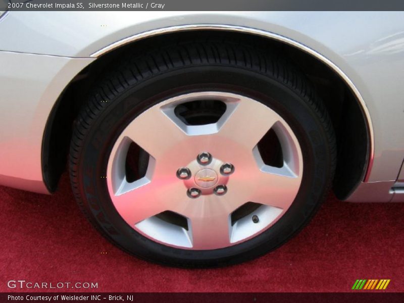 Silverstone Metallic / Gray 2007 Chevrolet Impala SS