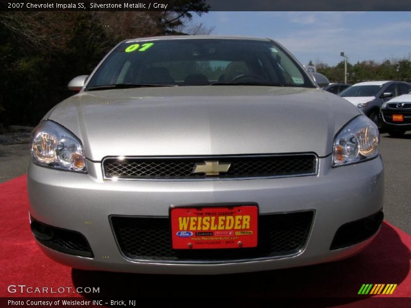 Silverstone Metallic / Gray 2007 Chevrolet Impala SS