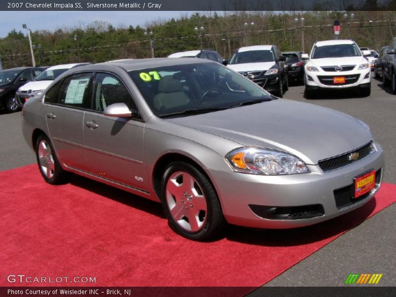 Silverstone Metallic / Gray 2007 Chevrolet Impala SS