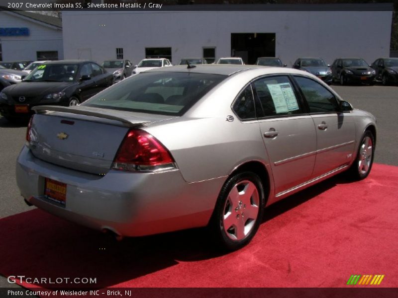 Silverstone Metallic / Gray 2007 Chevrolet Impala SS