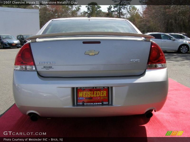 Silverstone Metallic / Gray 2007 Chevrolet Impala SS