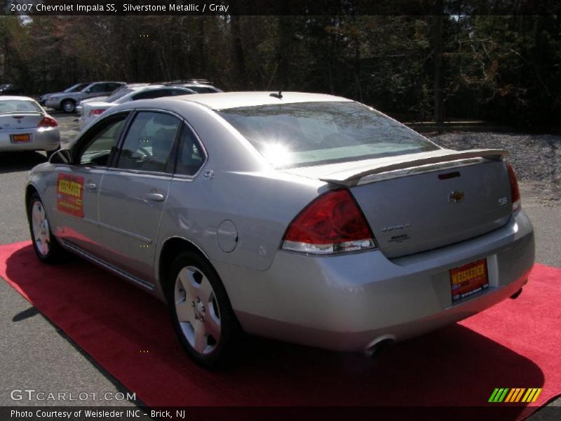 Silverstone Metallic / Gray 2007 Chevrolet Impala SS