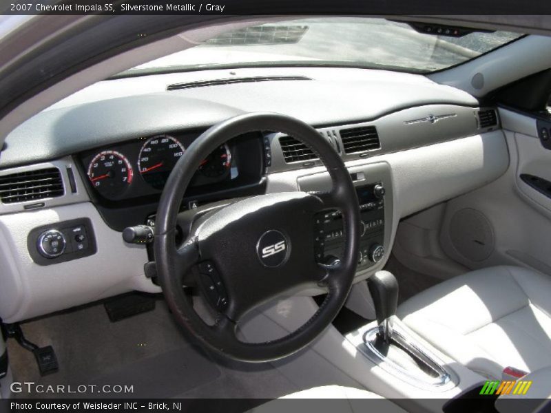 Silverstone Metallic / Gray 2007 Chevrolet Impala SS