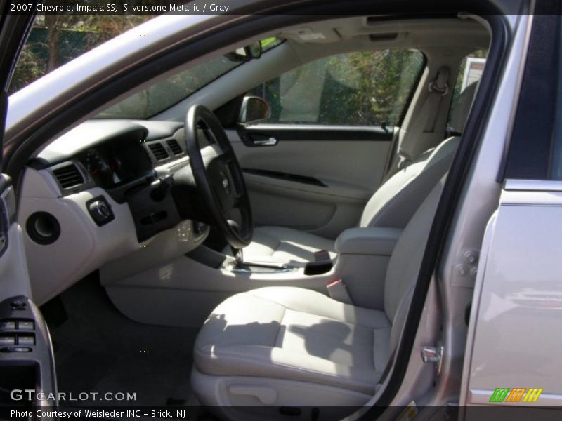 Silverstone Metallic / Gray 2007 Chevrolet Impala SS