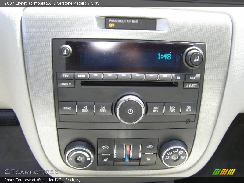 Silverstone Metallic / Gray 2007 Chevrolet Impala SS