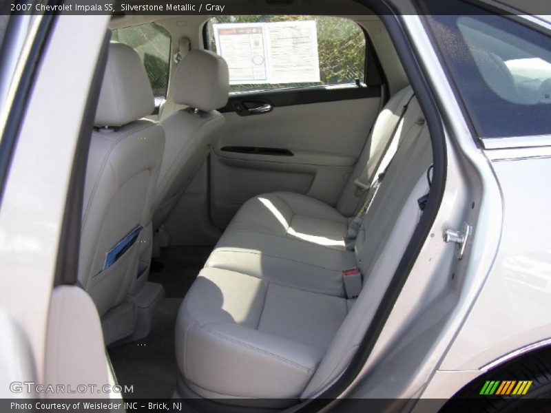 Silverstone Metallic / Gray 2007 Chevrolet Impala SS