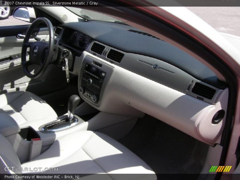 Silverstone Metallic / Gray 2007 Chevrolet Impala SS