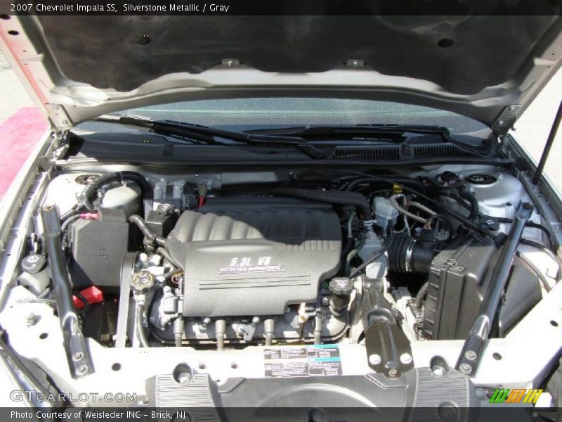 Silverstone Metallic / Gray 2007 Chevrolet Impala SS