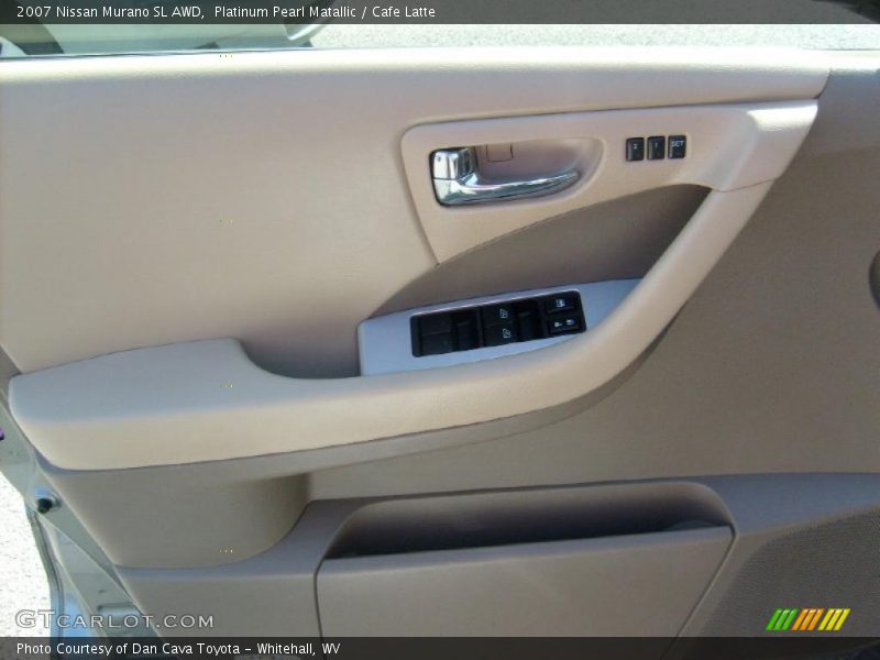 Platinum Pearl Matallic / Cafe Latte 2007 Nissan Murano SL AWD