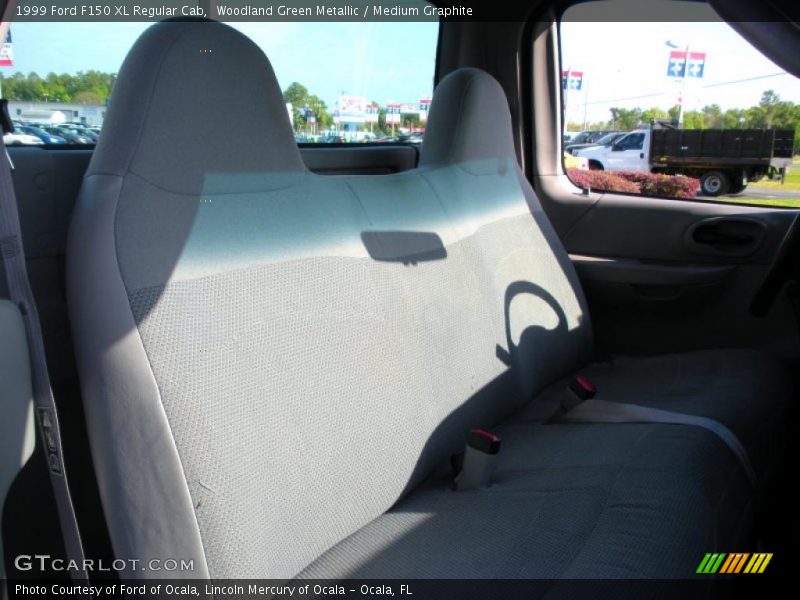 Woodland Green Metallic / Medium Graphite 1999 Ford F150 XL Regular Cab