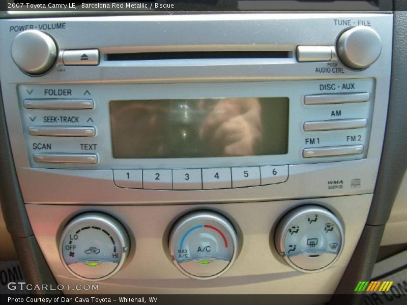 Barcelona Red Metallic / Bisque 2007 Toyota Camry LE