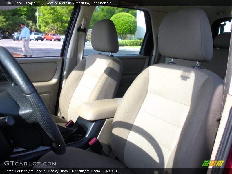 Redfire Metallic / Medium/Dark Pebble 2007 Ford Escape XLS