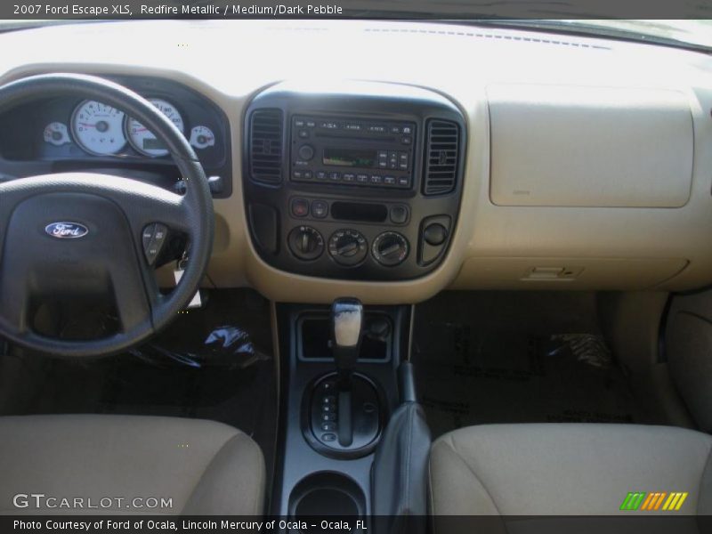 Redfire Metallic / Medium/Dark Pebble 2007 Ford Escape XLS