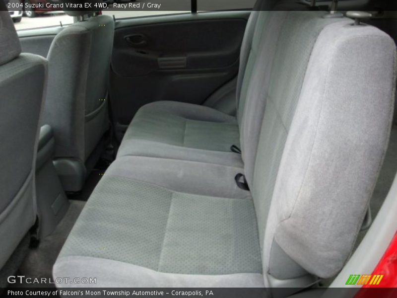 Racy Red / Gray 2004 Suzuki Grand Vitara EX 4WD