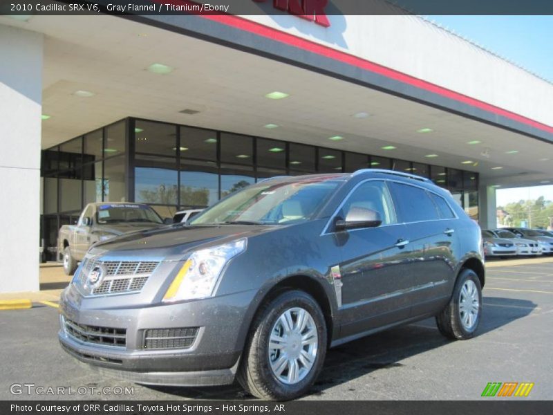 Gray Flannel / Titanium/Ebony 2010 Cadillac SRX V6