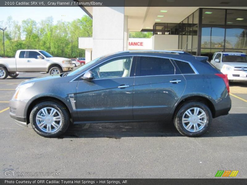 Gray Flannel / Titanium/Ebony 2010 Cadillac SRX V6