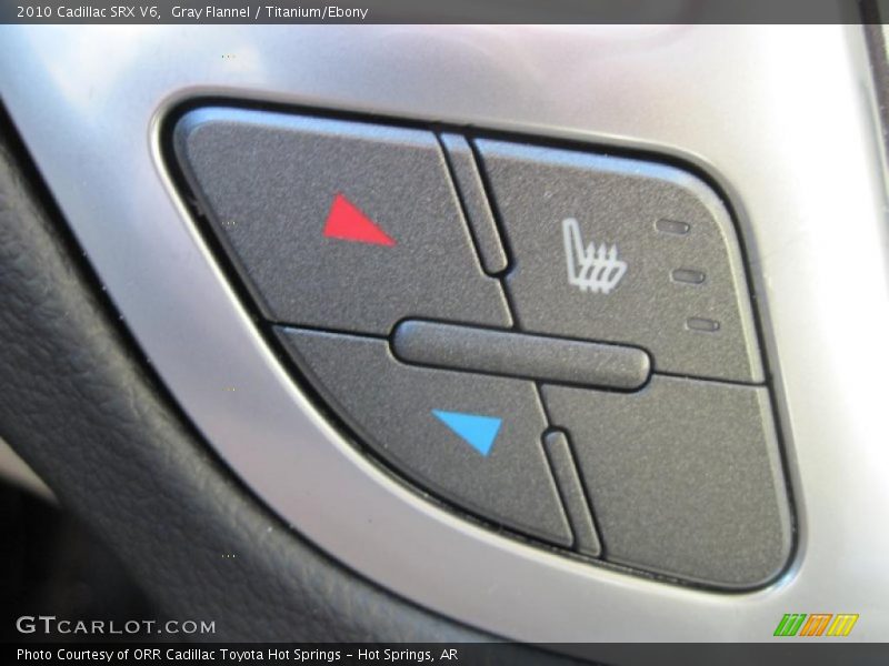 Gray Flannel / Titanium/Ebony 2010 Cadillac SRX V6