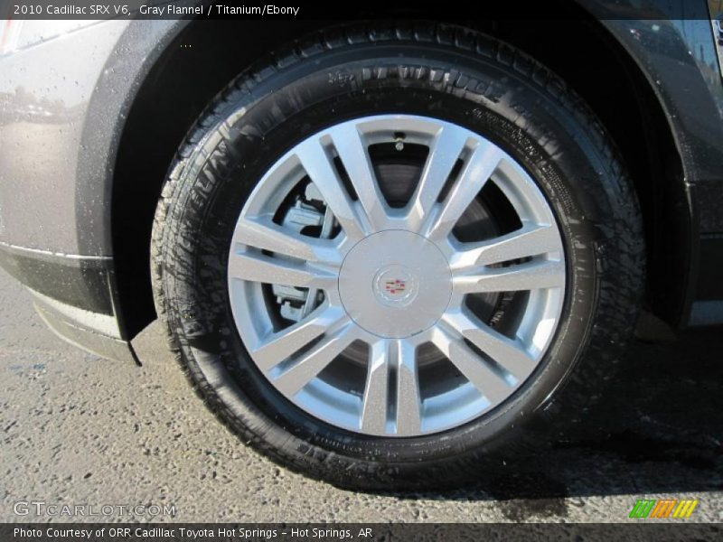 Gray Flannel / Titanium/Ebony 2010 Cadillac SRX V6