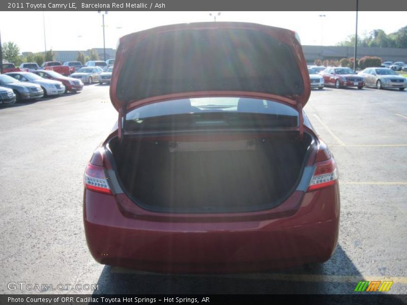 Barcelona Red Metallic / Ash 2011 Toyota Camry LE