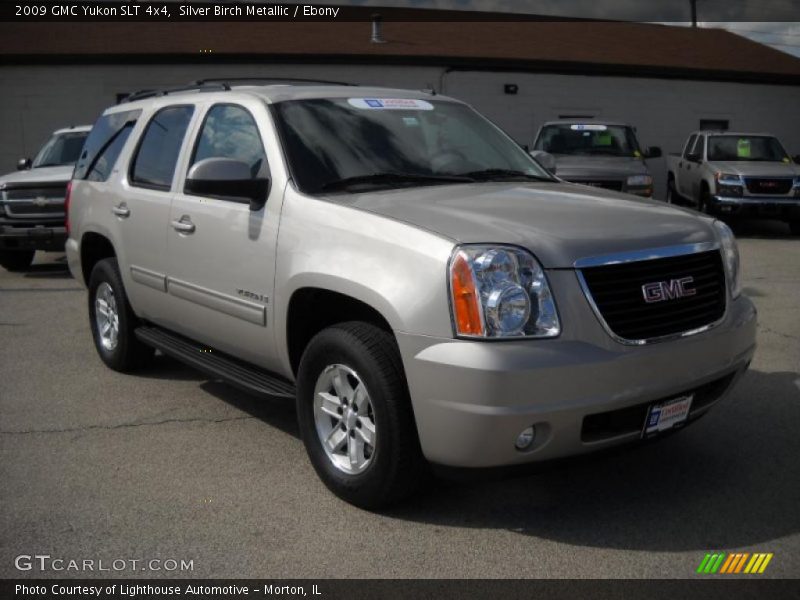 Silver Birch Metallic / Ebony 2009 GMC Yukon SLT 4x4