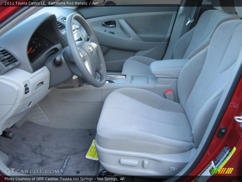 Barcelona Red Metallic / Ash 2011 Toyota Camry LE