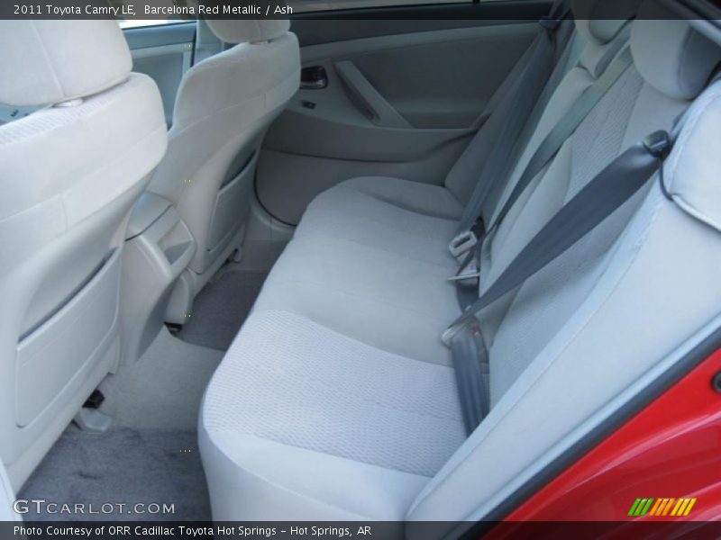 Barcelona Red Metallic / Ash 2011 Toyota Camry LE