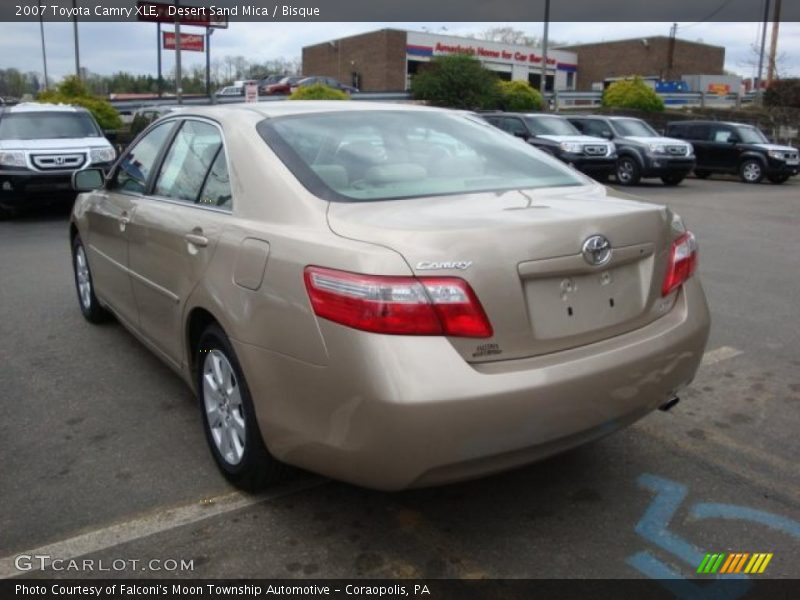 Desert Sand Mica / Bisque 2007 Toyota Camry XLE