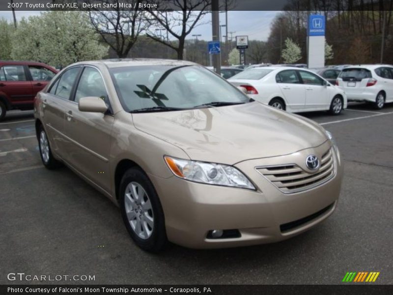 Desert Sand Mica / Bisque 2007 Toyota Camry XLE