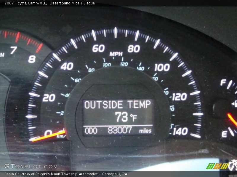 Desert Sand Mica / Bisque 2007 Toyota Camry XLE