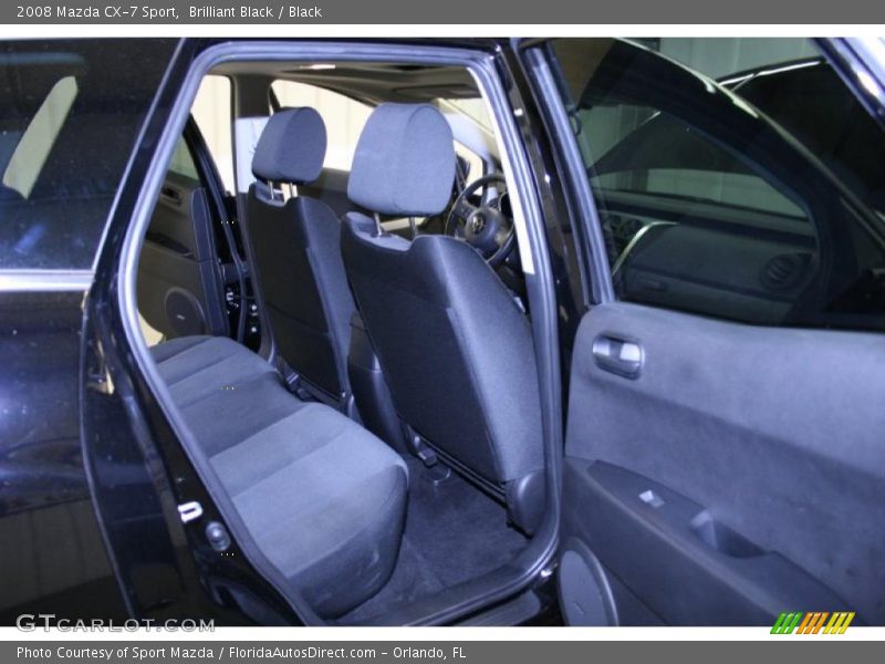 Brilliant Black / Black 2008 Mazda CX-7 Sport