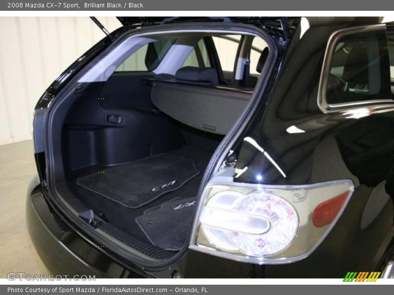 Brilliant Black / Black 2008 Mazda CX-7 Sport