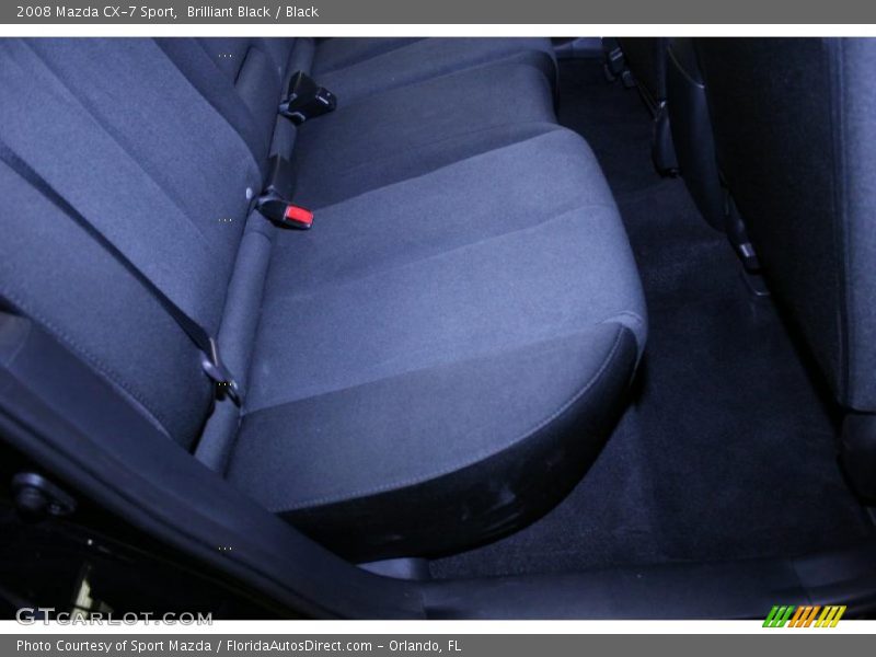 Brilliant Black / Black 2008 Mazda CX-7 Sport
