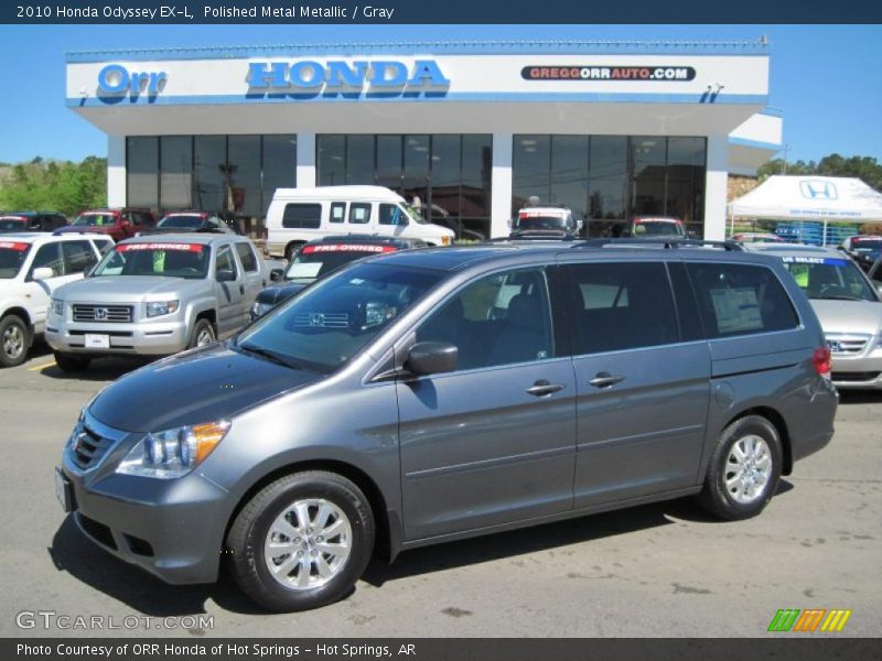 Polished Metal Metallic / Gray 2010 Honda Odyssey EX-L