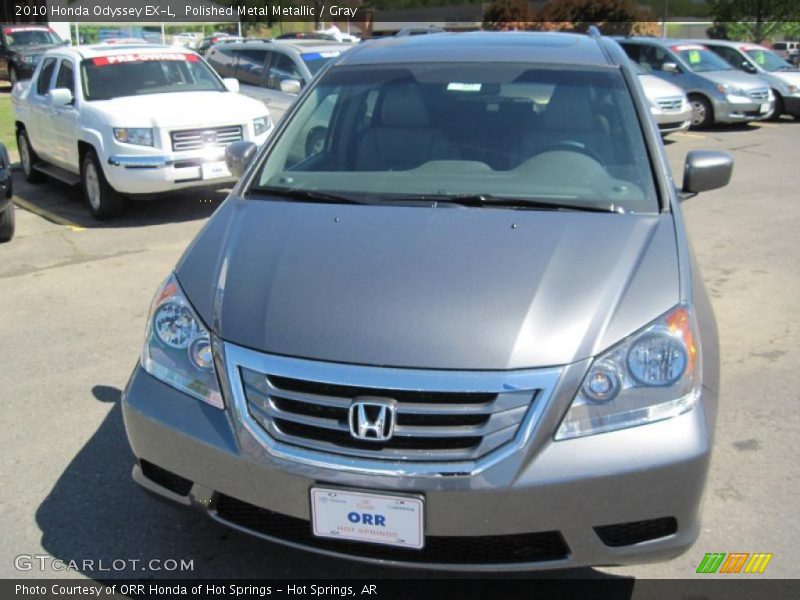 Polished Metal Metallic / Gray 2010 Honda Odyssey EX-L
