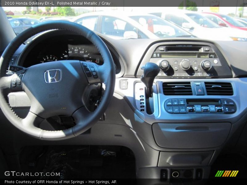 Polished Metal Metallic / Gray 2010 Honda Odyssey EX-L
