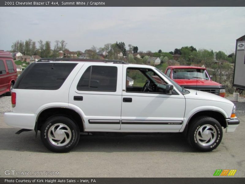 Summit White / Graphite 2001 Chevrolet Blazer LT 4x4