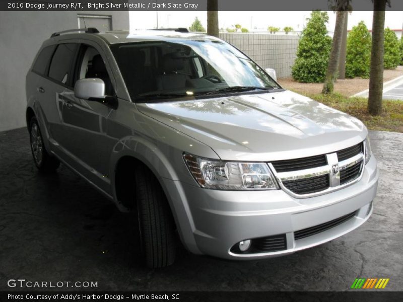 Bright Silver Metallic / Dark Slate Gray 2010 Dodge Journey R/T