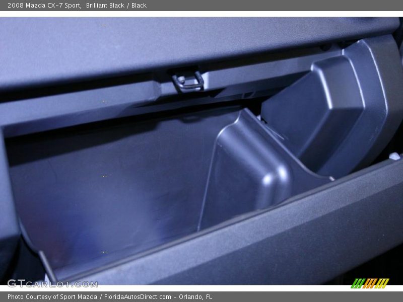 Brilliant Black / Black 2008 Mazda CX-7 Sport