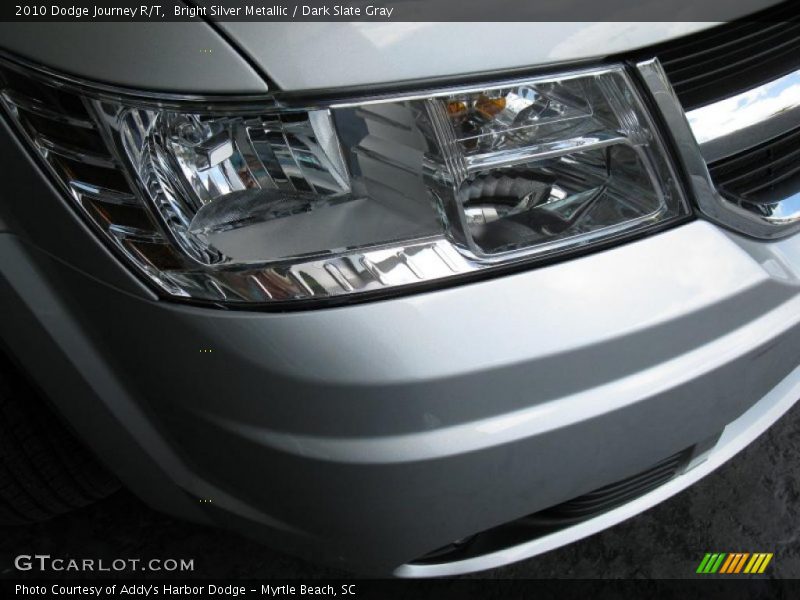 Bright Silver Metallic / Dark Slate Gray 2010 Dodge Journey R/T