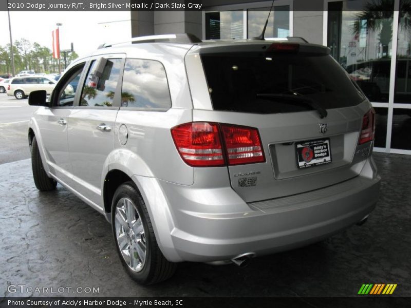 Bright Silver Metallic / Dark Slate Gray 2010 Dodge Journey R/T