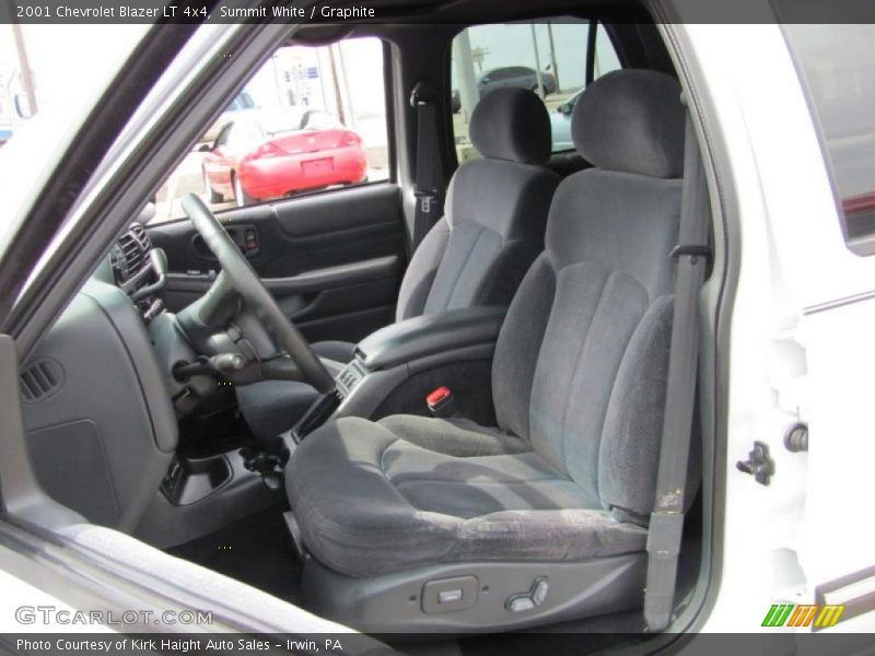Summit White / Graphite 2001 Chevrolet Blazer LT 4x4