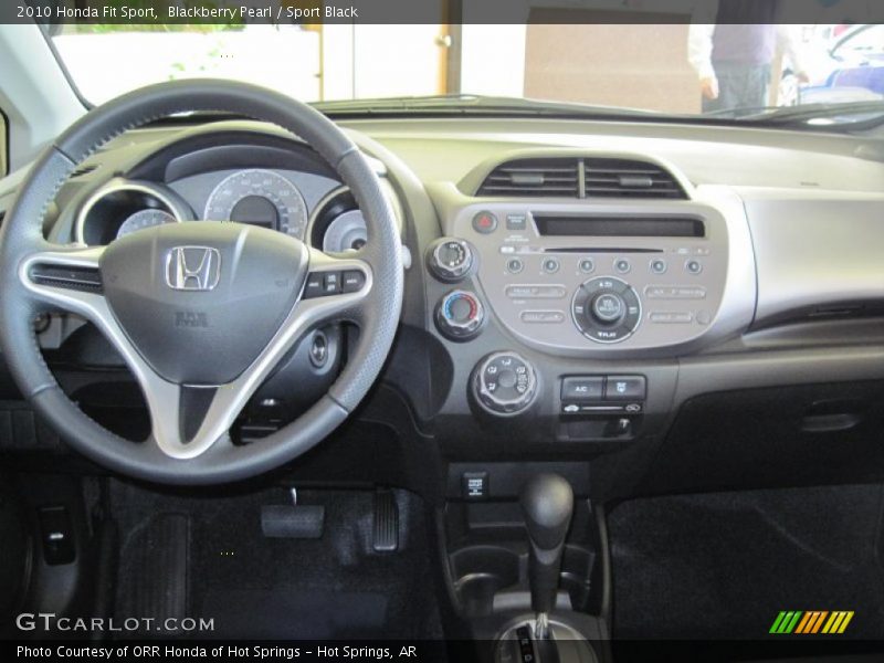 Blackberry Pearl / Sport Black 2010 Honda Fit Sport