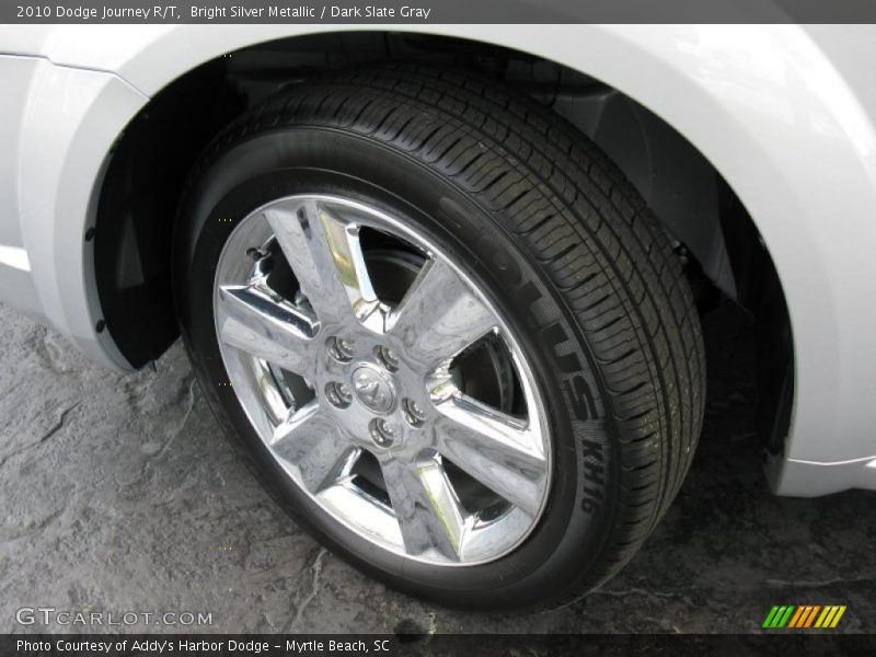 Bright Silver Metallic / Dark Slate Gray 2010 Dodge Journey R/T