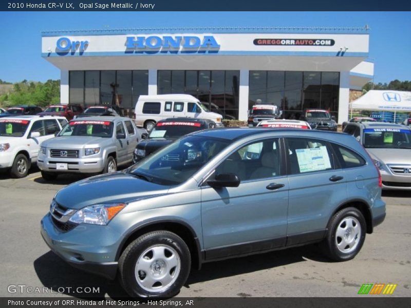 Opal Sage Metallic / Ivory 2010 Honda CR-V LX