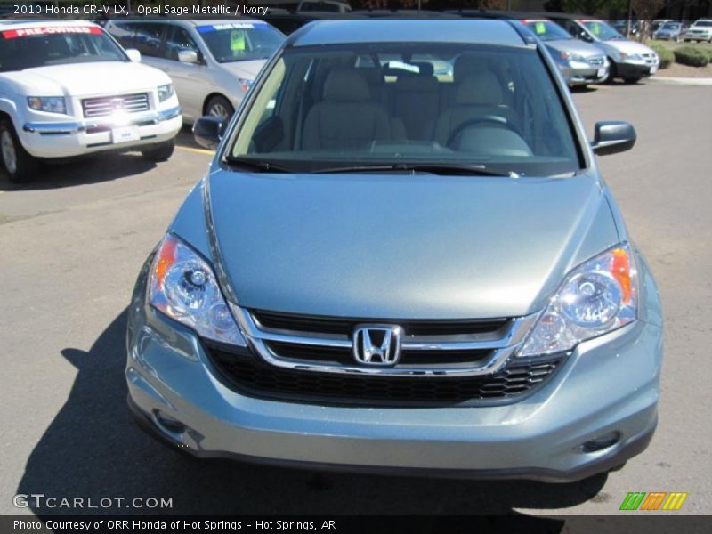 Opal Sage Metallic / Ivory 2010 Honda CR-V LX
