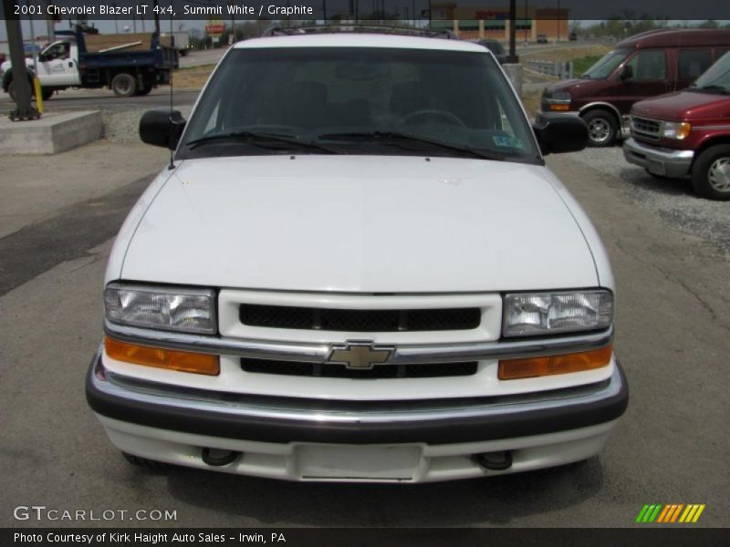 Summit White / Graphite 2001 Chevrolet Blazer LT 4x4