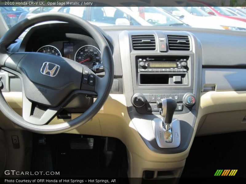 Opal Sage Metallic / Ivory 2010 Honda CR-V LX
