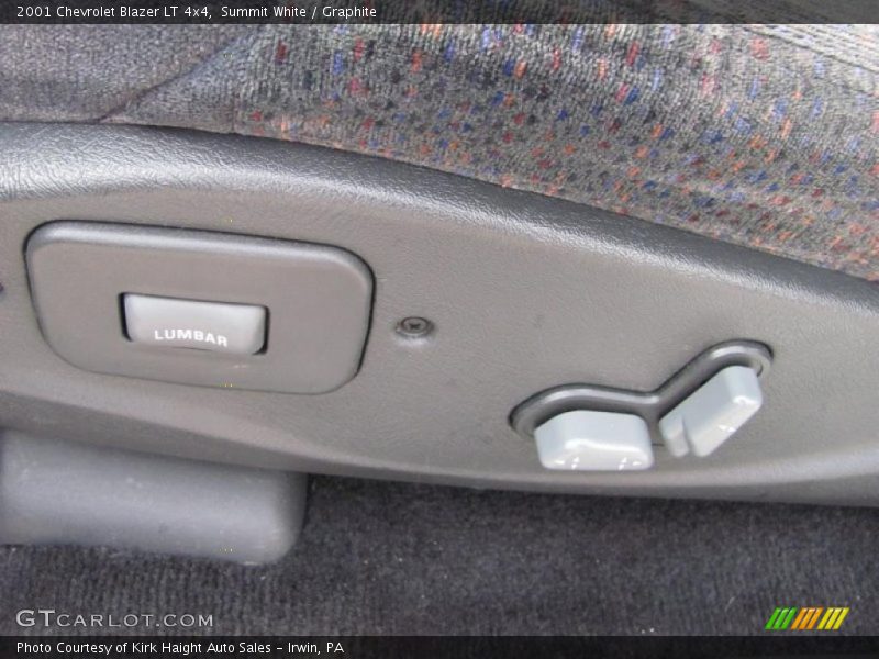 Summit White / Graphite 2001 Chevrolet Blazer LT 4x4