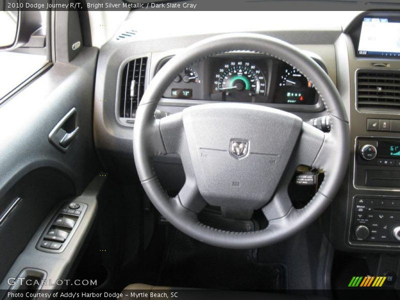 Bright Silver Metallic / Dark Slate Gray 2010 Dodge Journey R/T